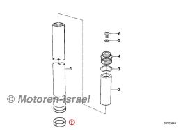 Buchse für Standrohr R80/100GS PD Bj. 87-90